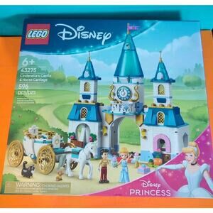 Lego Disney # 43275 - Cinderella's Castle & Horse Carriage - NEW Factory Sealed
